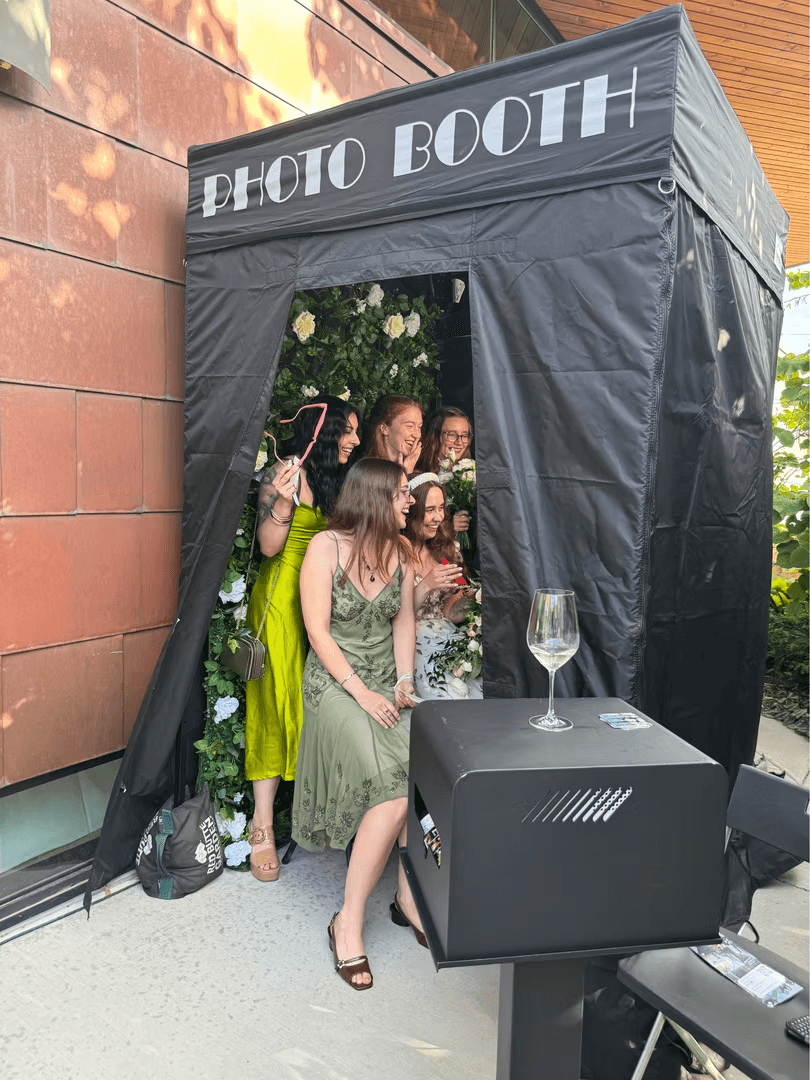 MCW Booth for How to Plan a Nashville Bachelorette Weekend Without Losing Your Mind 
